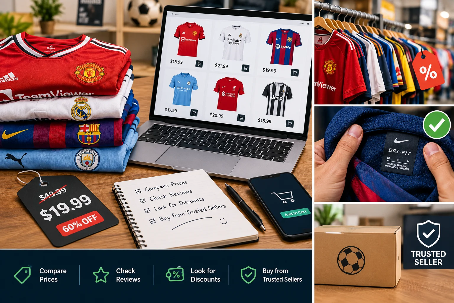 Cheap Football Jerseys: How to Buy Well Without Overpaying