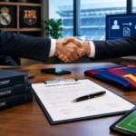 how a football transfer actually gets done